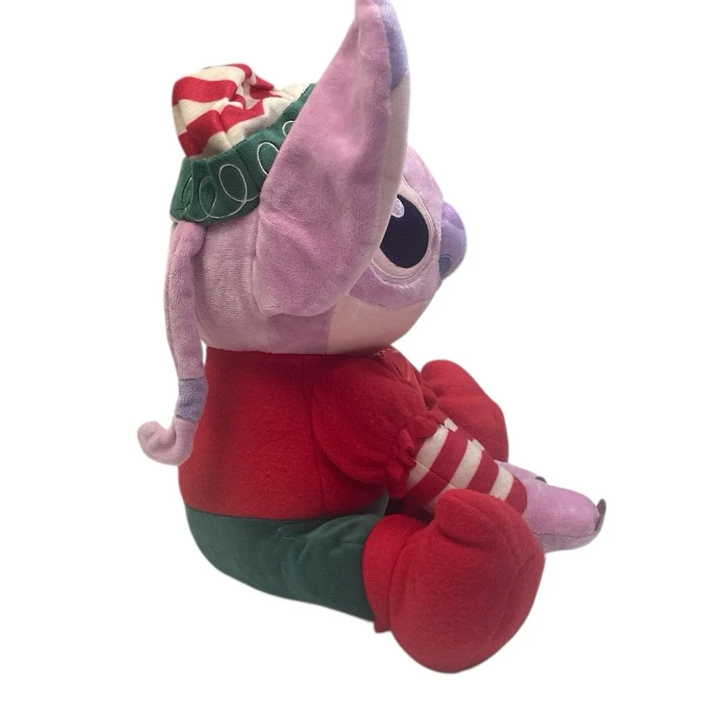 Disney Angel Plush NWT Christmas‎ Elf Outfit Lilo & Stitch Sharing Christmas